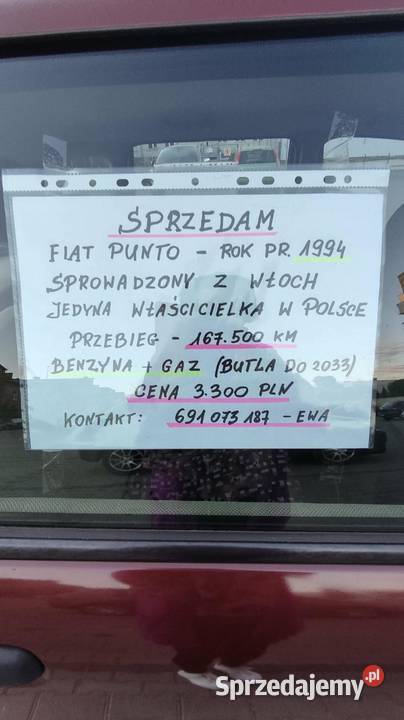Fiat Punto 12 Benzyna LPG Skierniewice