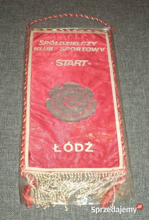 KS Gwardia Łódź SKS Start Łódź 1983 proporczyk Pozostałe Piekary Śląskie