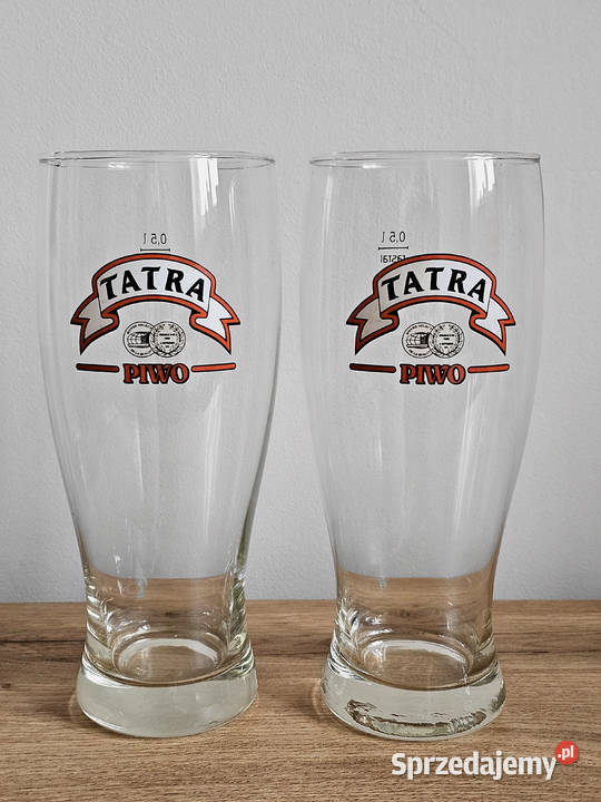 2 unikatowe szklanki pokale kufle na piwo Tatra podkarpackie Krosno sprzedam