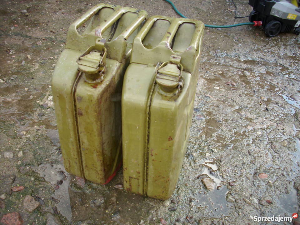 Kolekcjonerski kanister radziecki z 1989 r do Barlinek