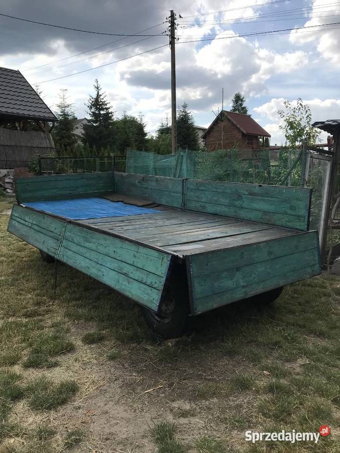 Przyczepa wóz z kołem zapasowym sprzedam