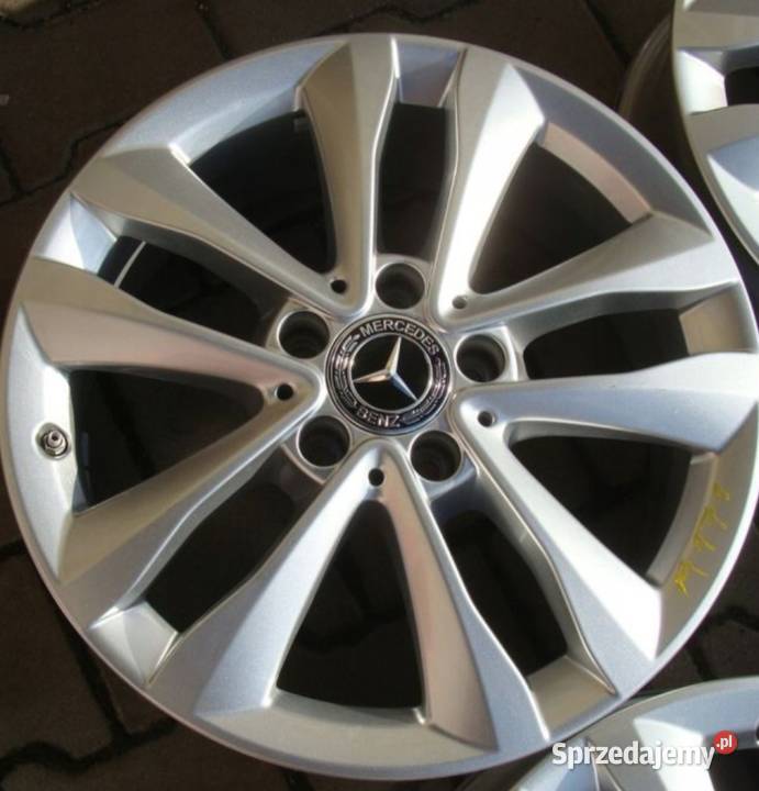 4x Felgi aluminiowe Mercedes Benz OE 5x112 17 małopolskie Stary Sącz