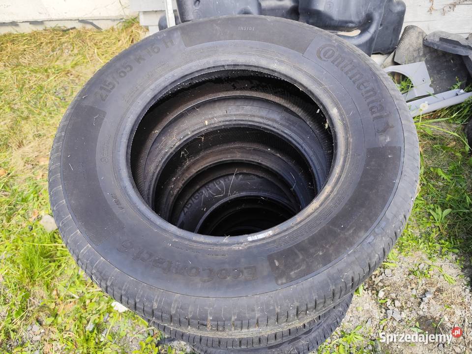Opony Continental EcoContact 6 21565 R16 używane sprzedam