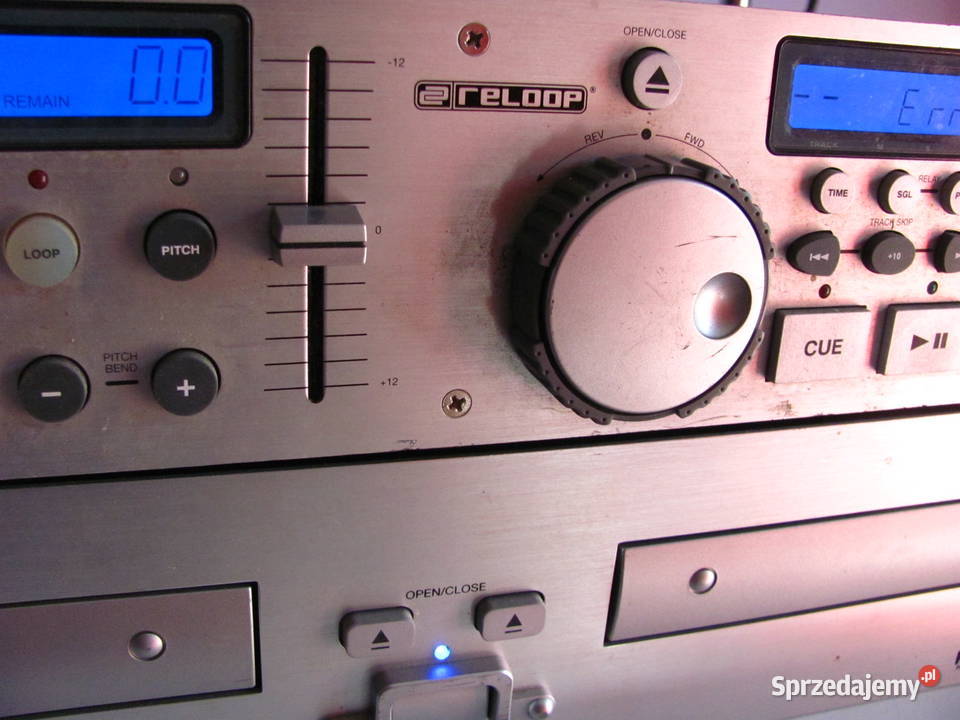 Konsola DJ mikser audio odtwarzacz CD niedrogo Łódź