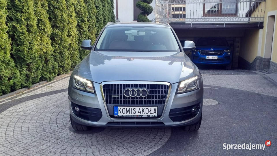 Audi Q5 180 Skóry Super Stan Quattro GWARANCJA światła do jazdy dziennej