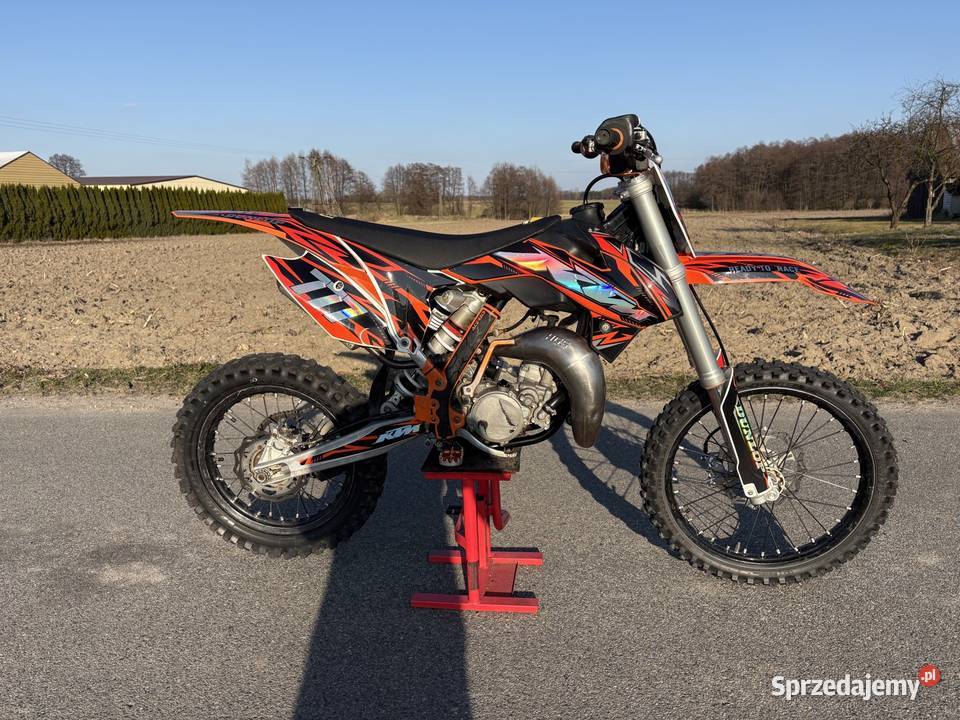Ktm sx 85 2017 łódzkie Zduńska Wola sprzedam