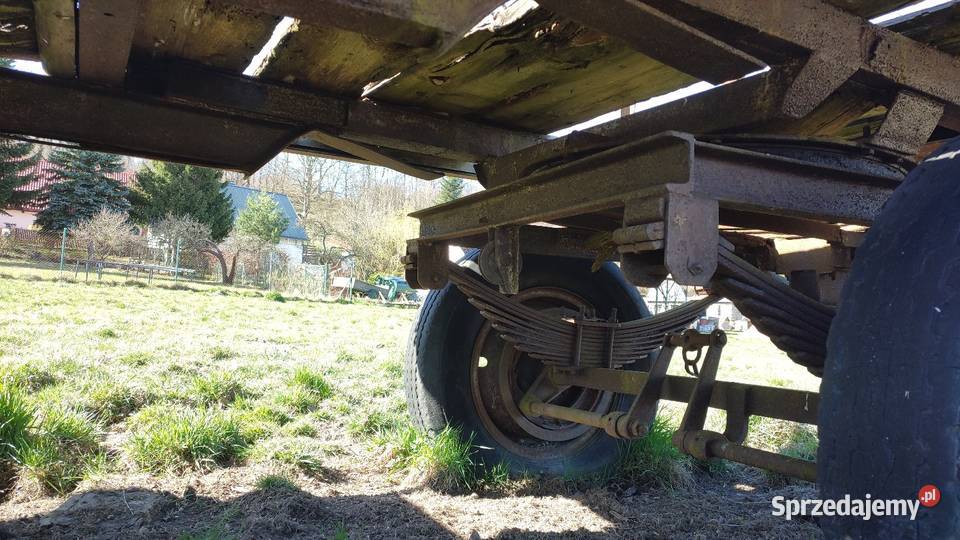 Przyczepa nieuszkodzony Przyczepy rolnicze sprzedam