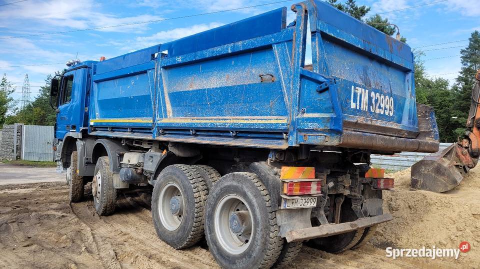 Mercedes actros 3 strony wywrót 8x6 400cm3 lubelskie Tomaszów Lubelski
