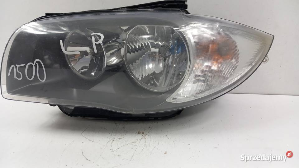 BMW 1 E87 LIFT LAMPA PRZÓD LEWA Lampy przednie Zbierkowo
