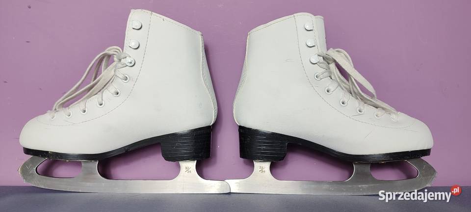 Łyżwy dziecięce figurowe w super stanie rozmiar