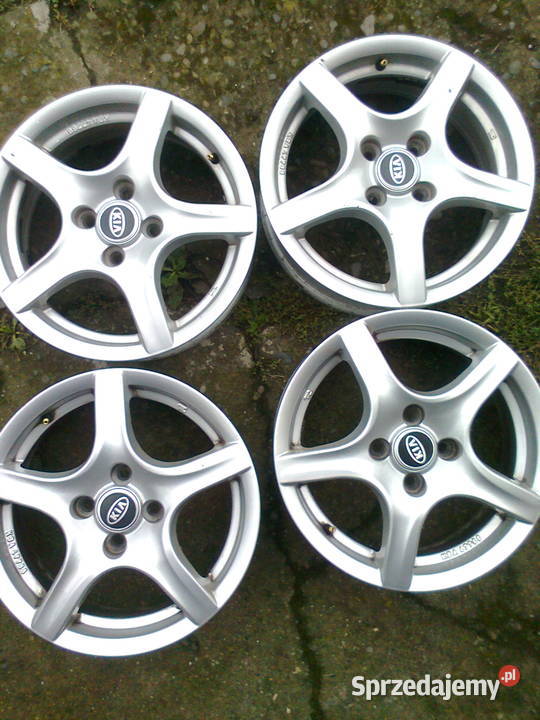 felgi aluminiowe 15 Toyota Yaris Hyundai i10 i20 Dezent Jarosław