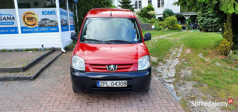 Peugeot Partner 14 16v Doinwestowany I welurowa tapicerka Chodzież