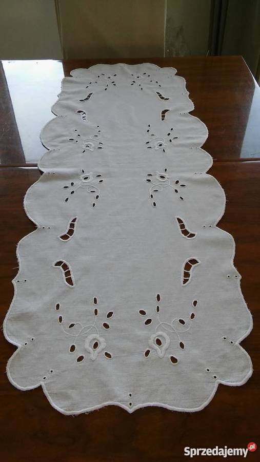 haft haftem richelieu serwetka serweta cudna pomorskie Gdańsk sprzedam