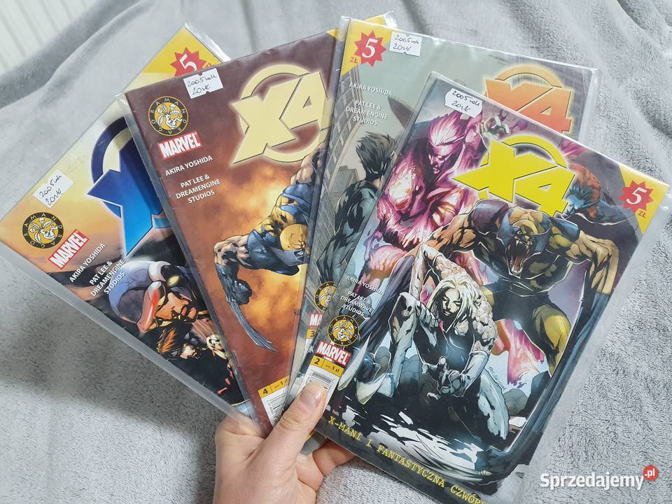 X4 XMani i Fantastyczna Czwórka zestaw 4 Gdynia