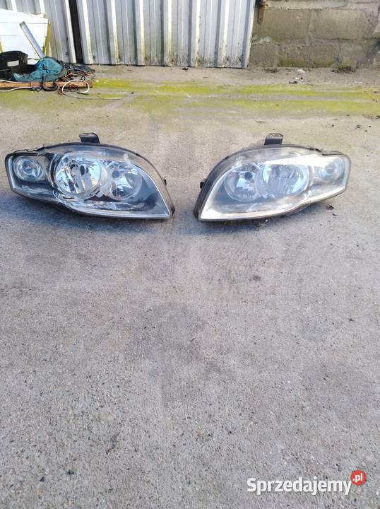 Lampy a4 b7 EU kompletne Lampy przednie Pakosław