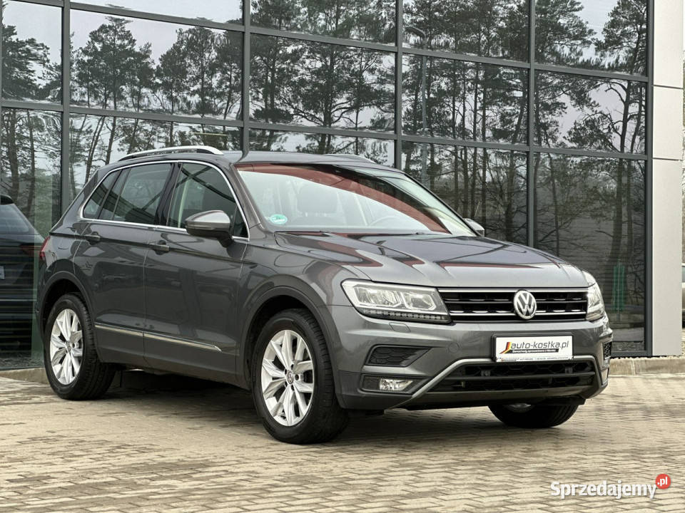 Volkswagen Tiguan 2 Kplkół LED Asystent Grzane ABS Kąty Opolskie