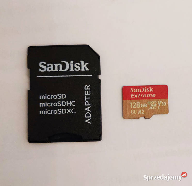 Karta pamięci Micro SD 128 GB SanDisk Pozostałe Legnica