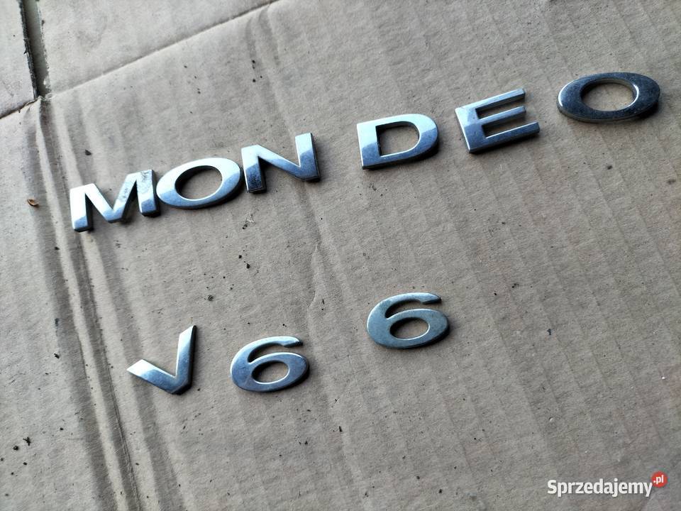 MONDEO MK3 ZNACZEK EMBLEMAT NAPIS osobowe Pozostałe lubelskie Kamień-Kolonia