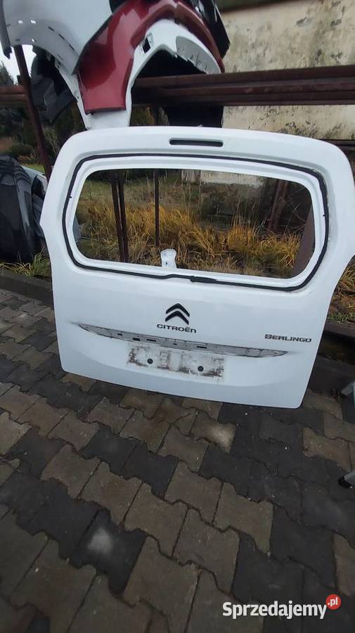 Citroen BERLINGO 2024 klapa tył biała w idealnym dolnośląskie