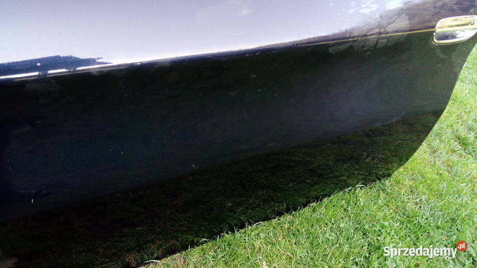 Drzwi lewy przód Alfa Romeo 166 granatowe części blacharskie Tarnów