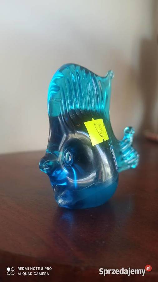 Figurka szklana rybka
Manufaktura Bergdala Gdańsk