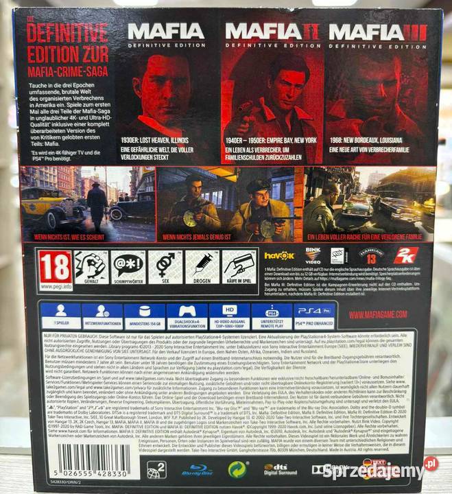 Gra 4 Mafia Trilogy Elbląg