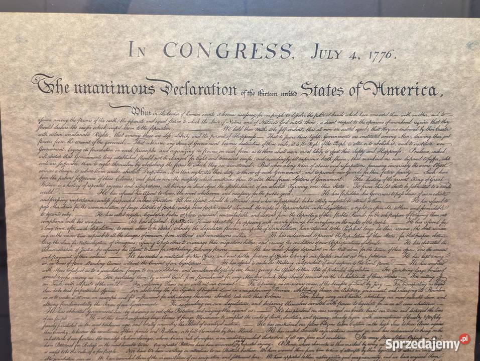 Luksusowy Zestaw Niepodległość USA 17762016