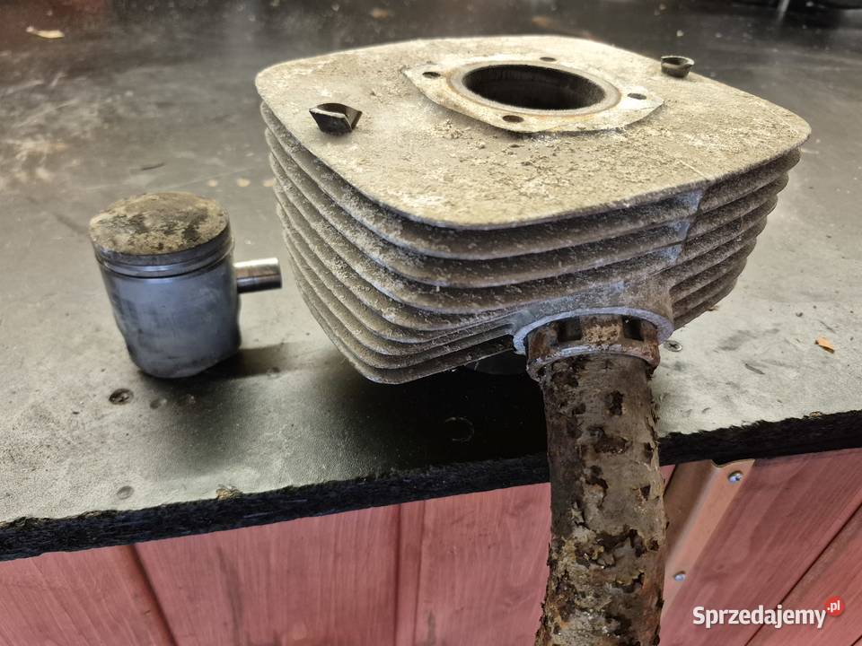 Cylinder tłok mz es 125 ts 125 Cylindry, głowice, pierścienie Dobrodzień