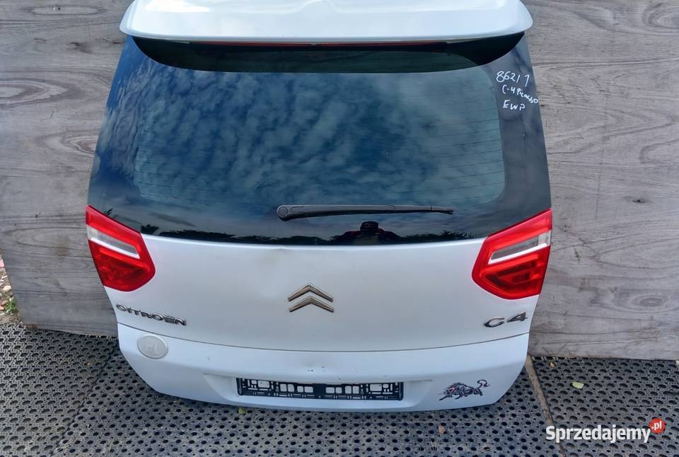 CITROEN C4 PICASSO I KLAPA TYŁ EWPA Klapy bagażnika Zbierkowo