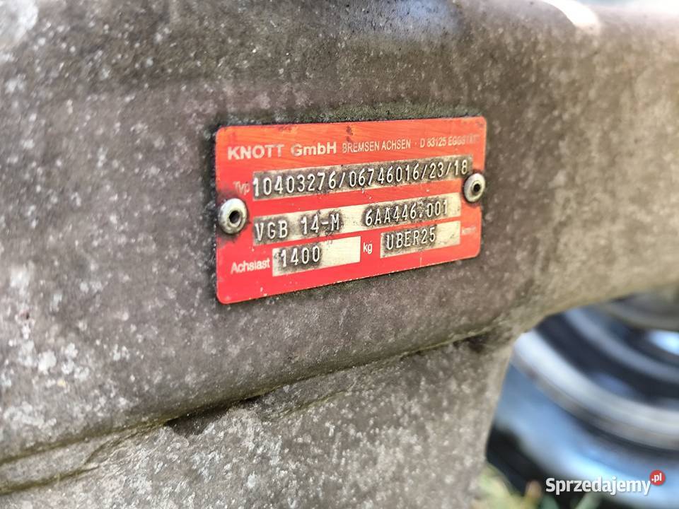 Saris przyczepka samochodowa wywrotka Żary