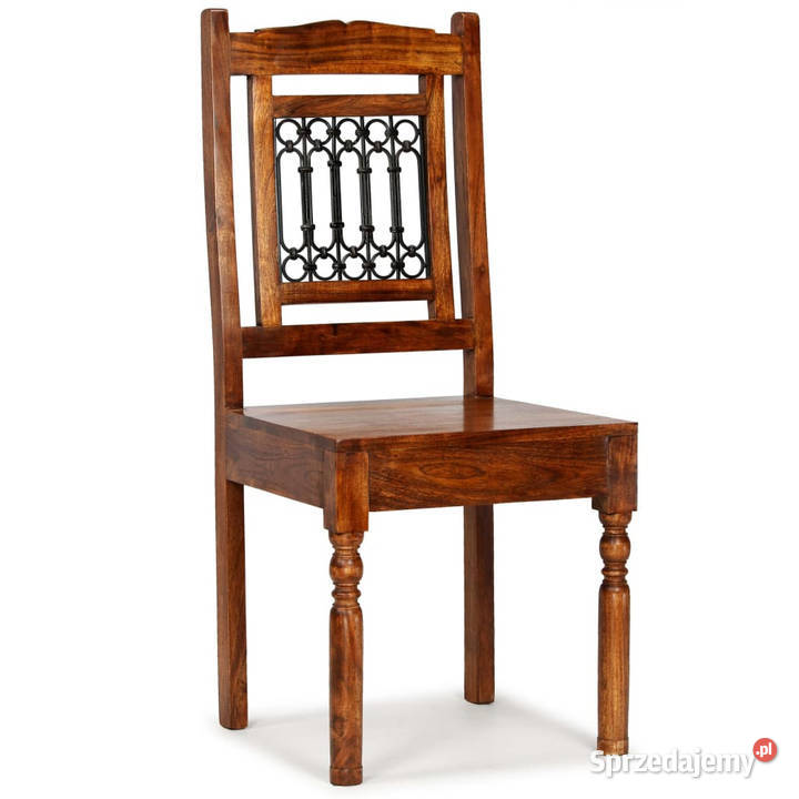 Krzesła stołowe 6 lite drewno klasyczne WM275272 Warszawa