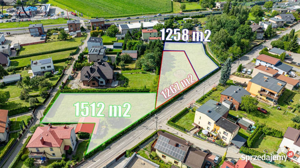 Działka do sprzedania 1267m2 Mikołów