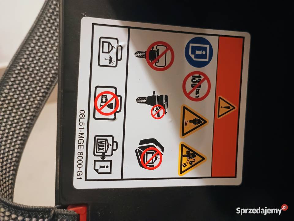 Oryginalny kufer boczny prawy Honda Kufry Kraków sprzedam