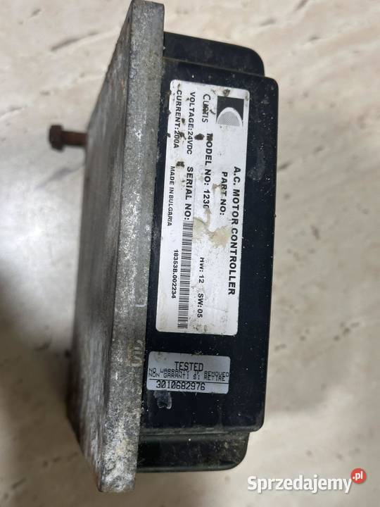 Sterownik silnika Curtis model 1230 śląskie Antonie