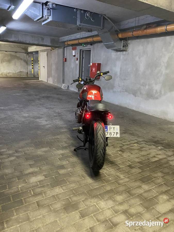 BMW K75 1995 Poznań Custom Cafe Racer Scrambler zarejestrowany w Polsce