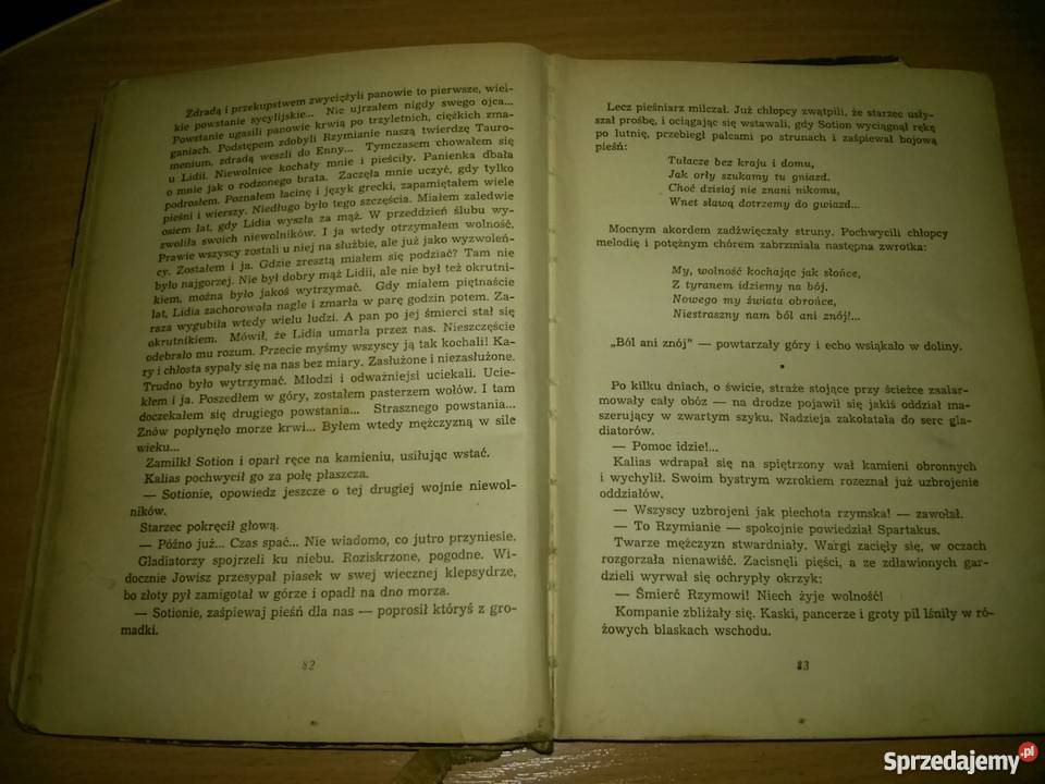 Halina Rudnicka Uczniowie Spartakusa 1954 Rok wydania 1954