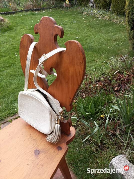 Torebka damska ze skory naturalnej włoska Wolbrom