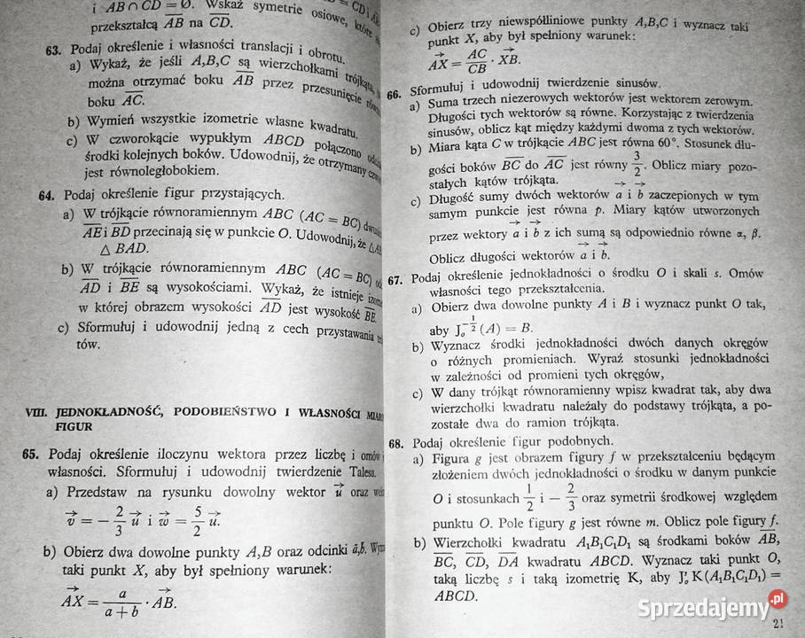 Zbiór pytań i zadań egzaminacyjnych z matematyki lubelskie Chełm