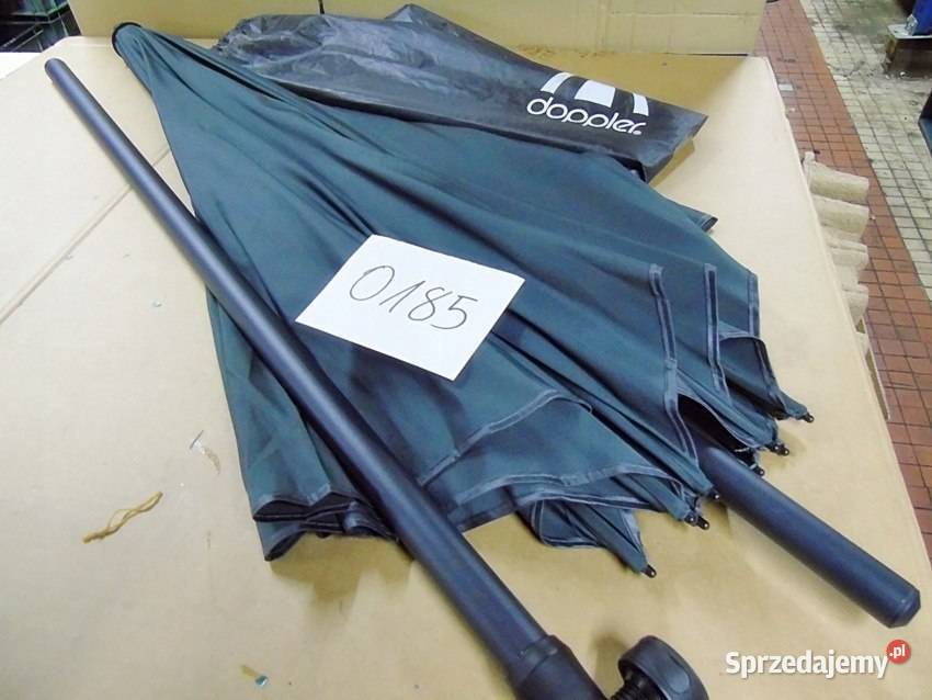 Parasol klasyczny Doppler szary 200 x 236 Sosnowiec sprzedam