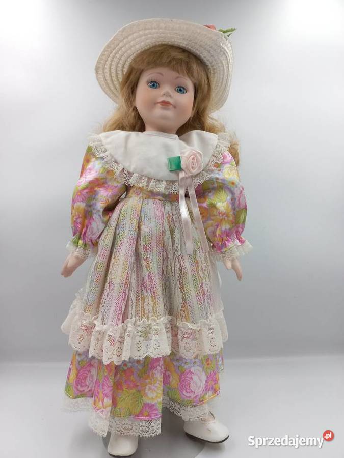 Przepiękna kolekcjonerska lalka porcelanowa w Inowrocław sprzedam