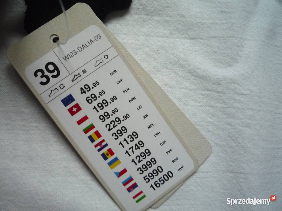 Nowe Lasocki Dalia r 39 dł 259 Czarne Botki inna Szczecin