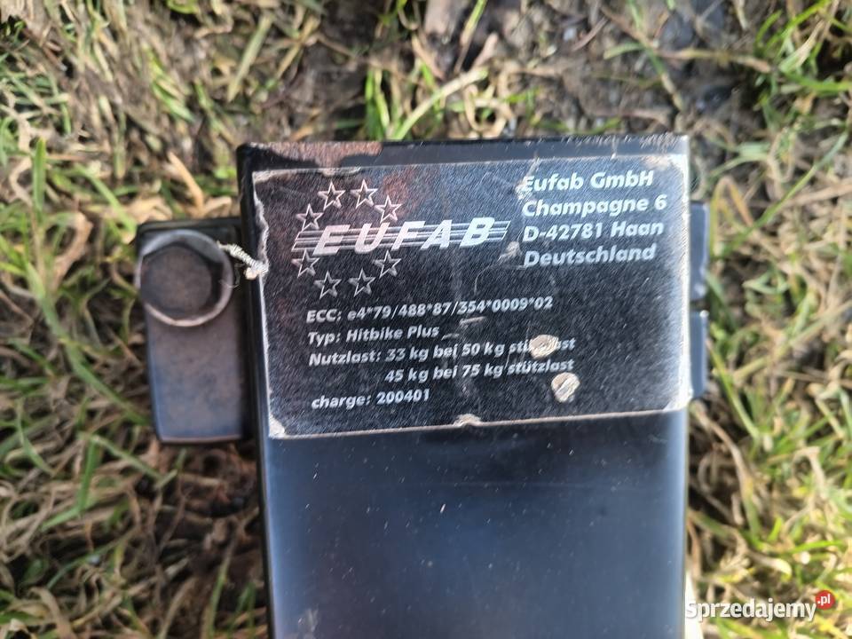 Bagażnik rowerowy na dwa rowery platforma dolnośląskie Nowogrodziec