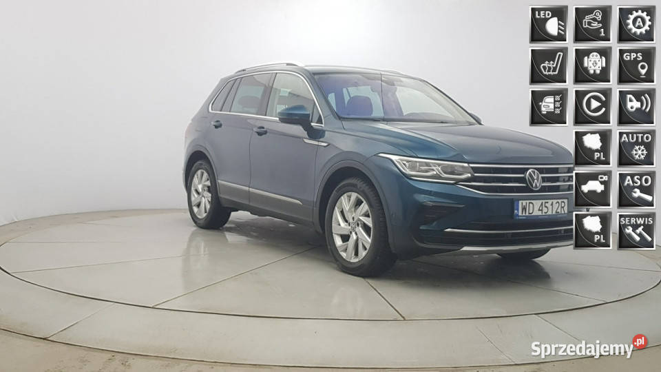 Volkswagen Tiguan 20 TDI SCR Elegance DSG Z komputer pokładowy Warszawa