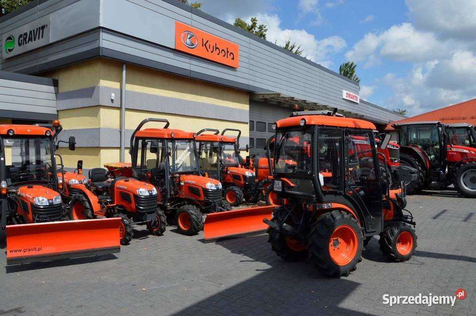 Miniciągnik japoński KUBOTA B1181 ogrodniczy