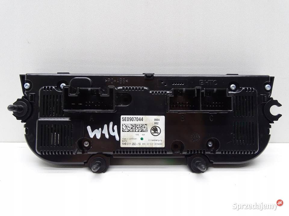 PANEL NAWIEWU KLIMATYZACJI SKODA OCTAVIA III Motoryzacja