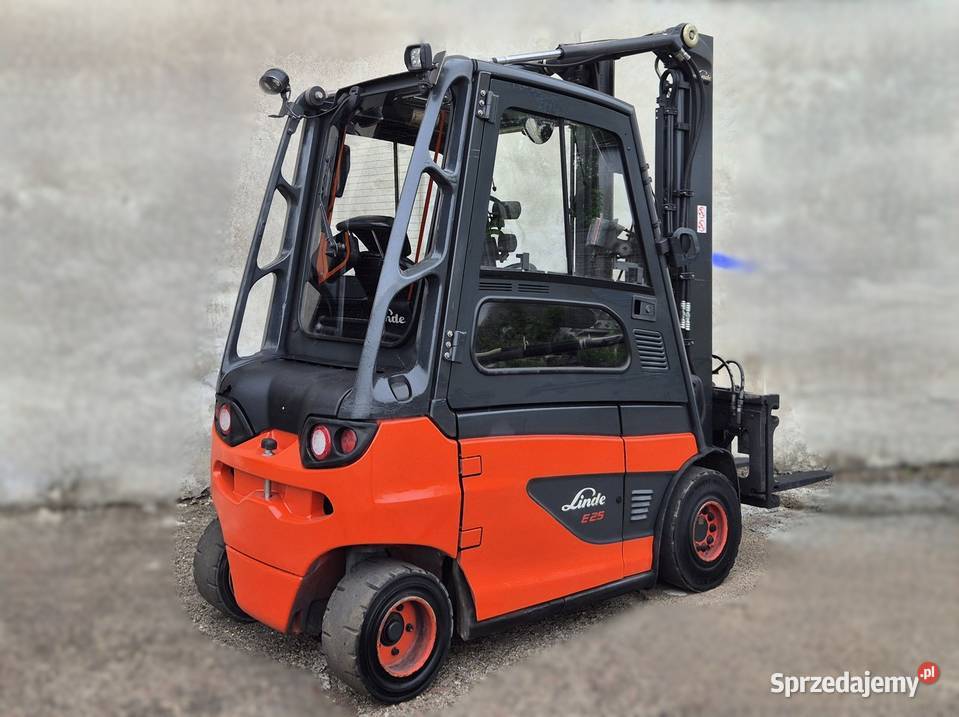 Wózek widłowy elektryczny LINDE E25 2020r wolny sprzedam