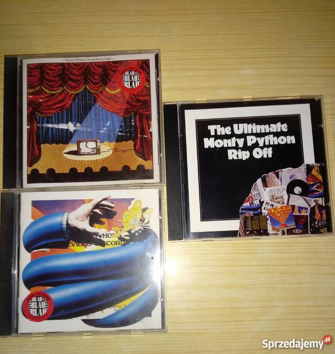 Monty Python 3 płyty CD Płyty i kasety Gdynia sprzedam