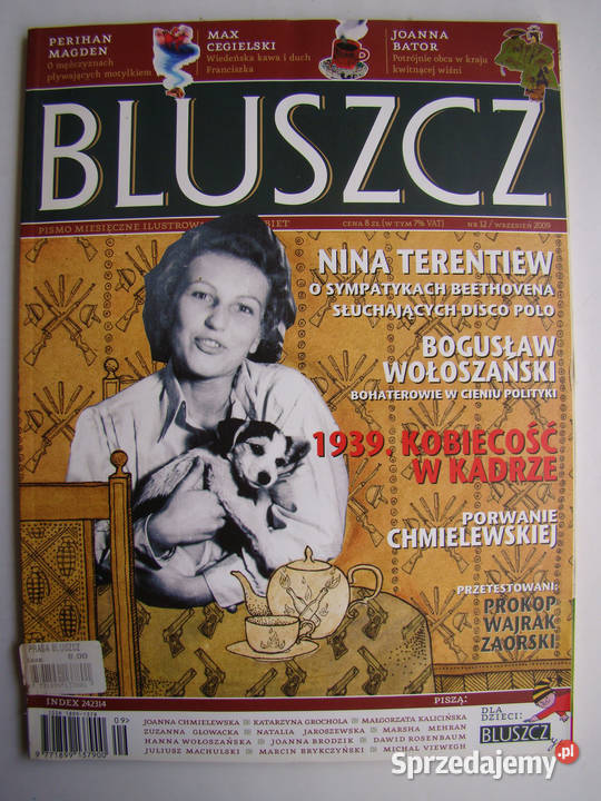 BLUSZCZ ilustrowany magazyn kobiecy Limanowa sprzedam