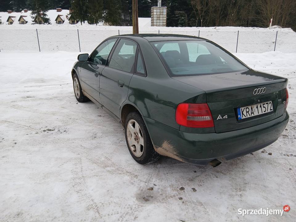 Audi A4 18 benz 99r małopolskie Nowy Sącz
