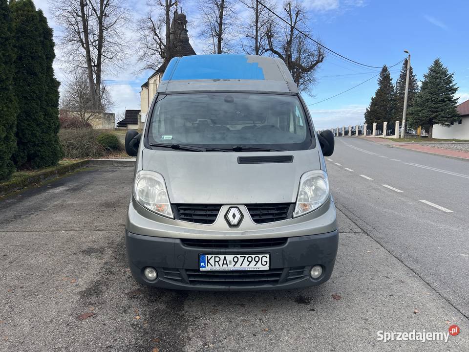 Renault Trafic 20Dci L2H2 Long Salon nieuszkodzony Kraków sprzedam